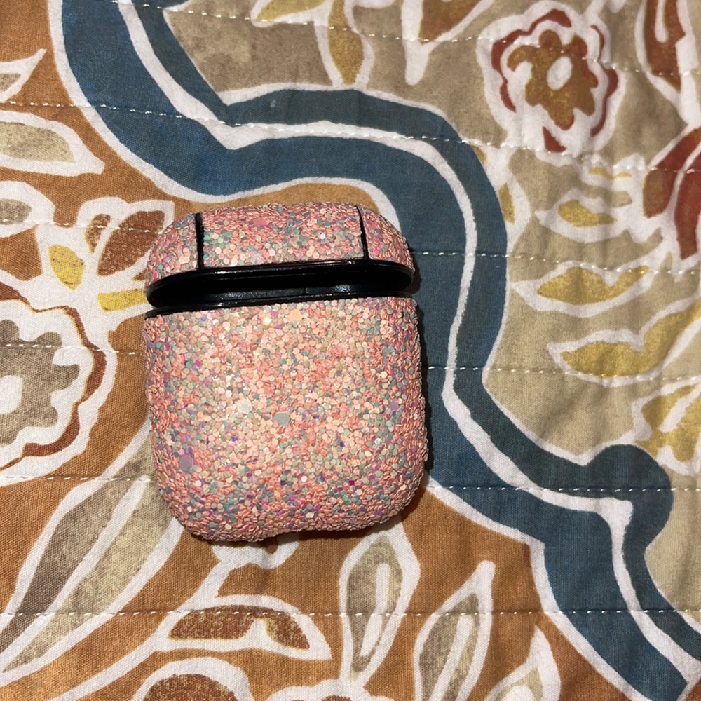 Pink AirPod case